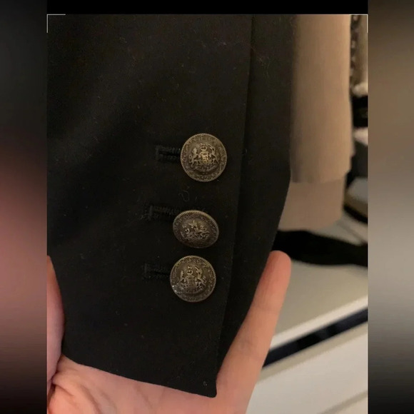 Cabi City Blazer Sz 10 - - Black One Button Up Jacket - Picture 8 of 13